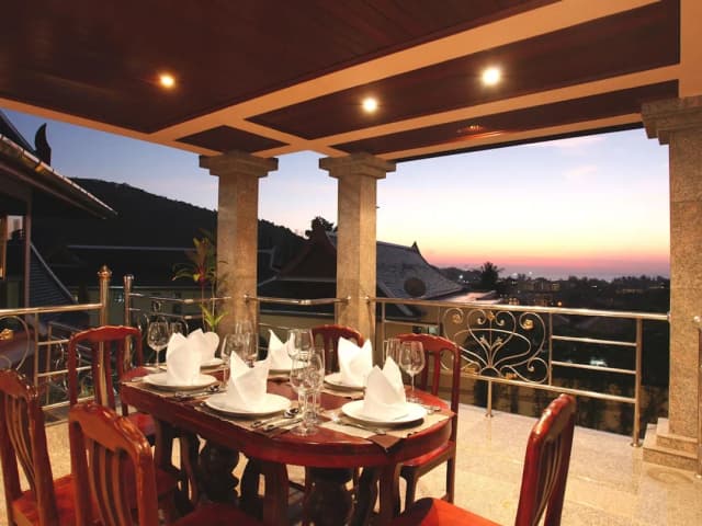 卡塔海景別墅酒店-Four Bedroom Thai Style Luxury Villa with Private Pool-20