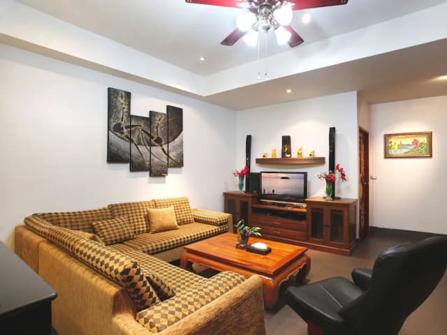 卡塔海景別墅酒店-Four Bedroom Thai Style Luxury Villa with Private Pool-12