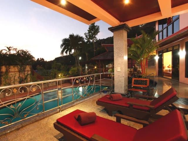 卡塔海景別墅酒店-Four Bedroom Thai Style Luxury Villa with Private Pool-8