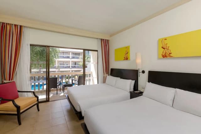 盛泰樂普吉卡塔海灘度假村-家庭客房, 2 張標準雙人床, 可使用泳池-1