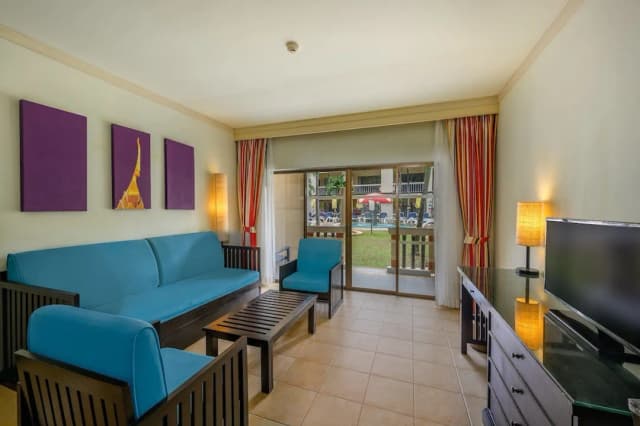 盛泰樂普吉卡塔海灘度假村-尊榮套房, 1 間臥室, 泳池景觀 (King)-3