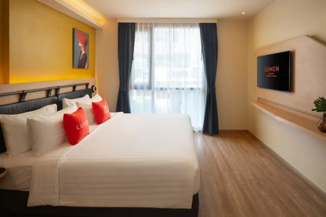 Lumen Bangkok Udomsuk Station-Lumen Deluxe Double Room-3