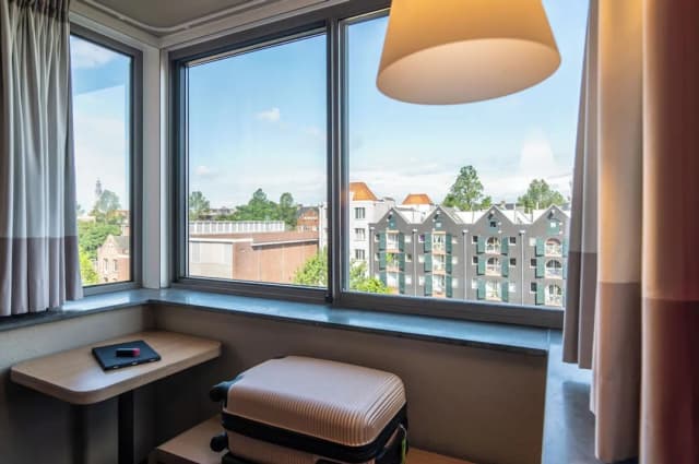 阿姆斯特丹市立歌劇院宜必思飯店-客房, 1 張標準雙人床, 運河景觀-2