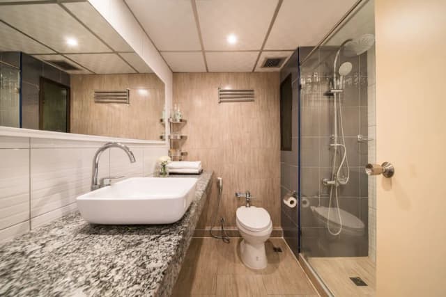 Mountain Beach Resort-高级房, 2 张单人床, 泳池景观-5