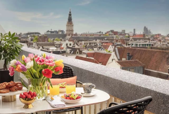 Anantara Grand Hotel Krasnapolsky Amsterdam-Suite, Terrace-3