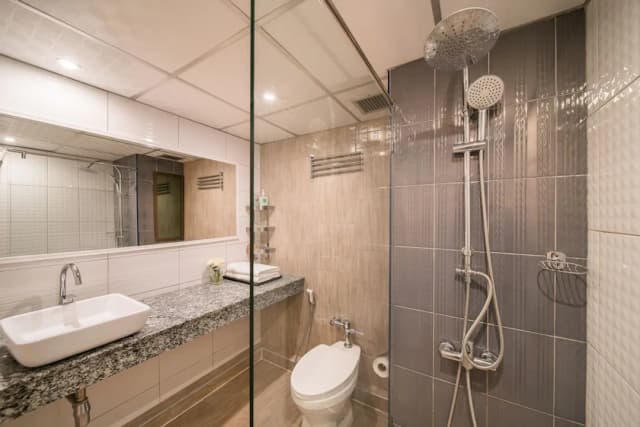 Mountain Beach Resort-高级房, 2 张单人床, 海洋景观-6