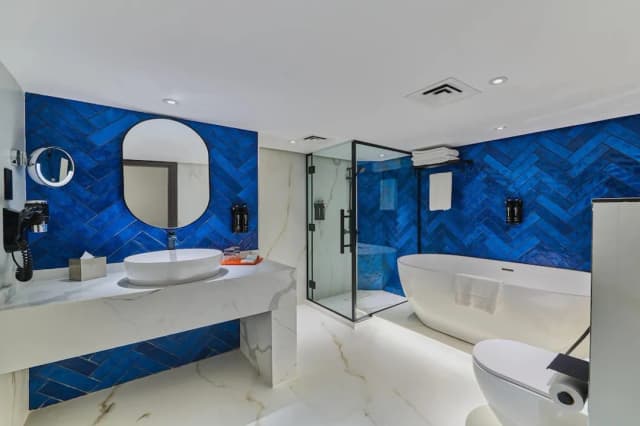 라마다 호텔 & 스위트 바이 윈덤 두바이 JBR-스위트, 침대(여러 개)-14