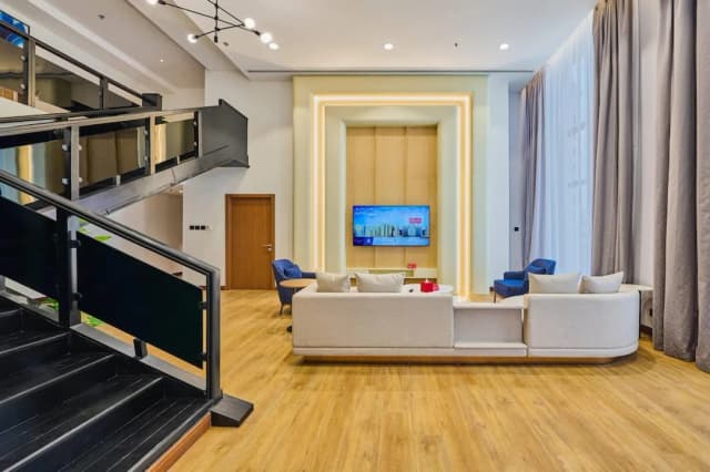 라마다 호텔 & 스위트 바이 윈덤 두바이 JBR-스위트, 침대(여러 개)-9