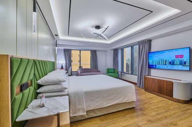 라마다 호텔 & 스위트 바이 윈덤 두바이 JBR-스위트, 침대(여러 개)-4