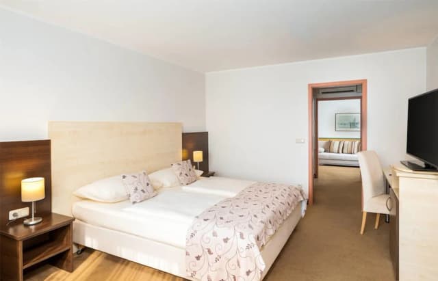 QU 호텔 아우크스부르크-아파트, 더블침대 1개, 간이주방-1