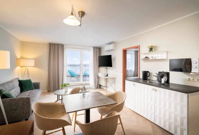 QU 호텔 아우크스부르크-스위트, 더블침대 1개-3