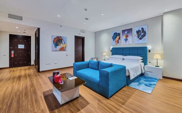 라마다 호텔 & 스위트 바이 윈덤 두바이 JBR-디럭스룸, 킹사이즈침대 1개, 시내 전망-1