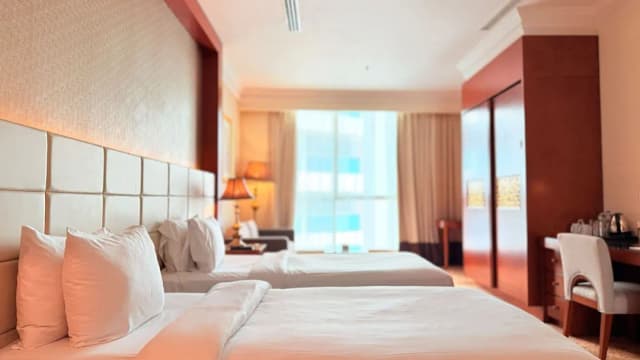 선데이 호텔 알 바르샤, 두바이, 몰 오브 더 에미리츠-디럭스 트윈룸-7