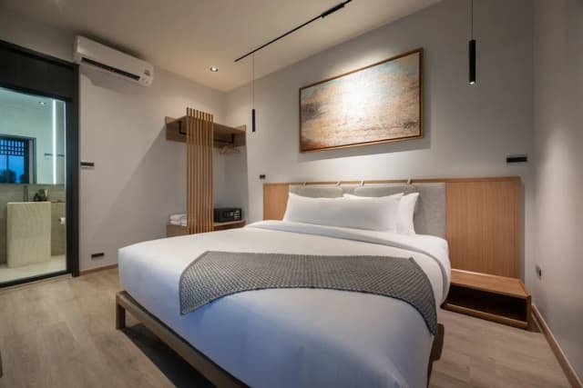 Shan Villas Sukhumvit-小型顶层房, 2 间卧室, 热水浴缸, 城市景观-16