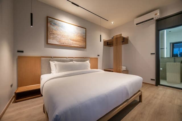 Shan Villas Sukhumvit-小型顶层房, 2 间卧室, 热水浴缸, 城市景观-6