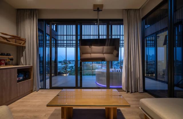 Shan Villas Sukhumvit-小型顶层房, 2 间卧室, 热水浴缸, 城市景观-25