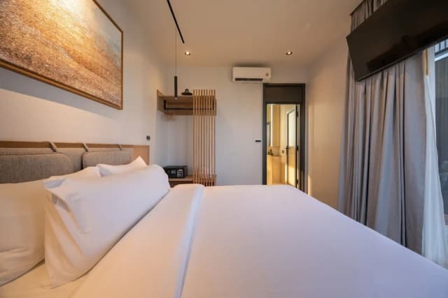 Shan Villas Sukhumvit-小型顶层房, 2 间卧室, 热水浴缸, 城市景观-22