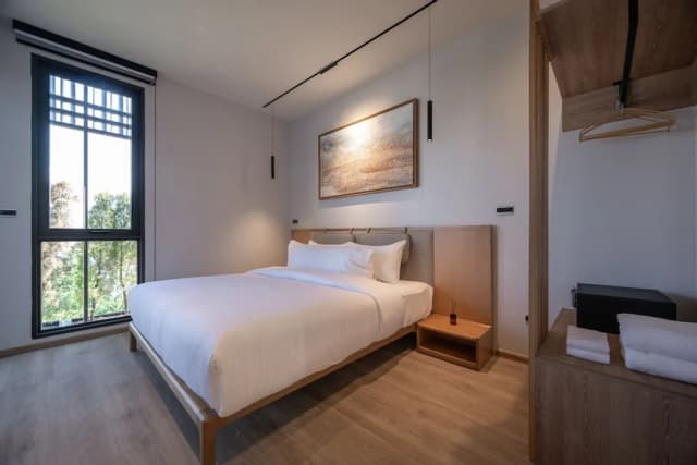 Shan Villas Sukhumvit-小型顶层房, 2 间卧室, 热水浴缸, 城市景观-2