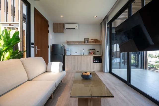 Shan Villas Sukhumvit-小型顶层房, 2 间卧室, 热水浴缸, 城市景观-30