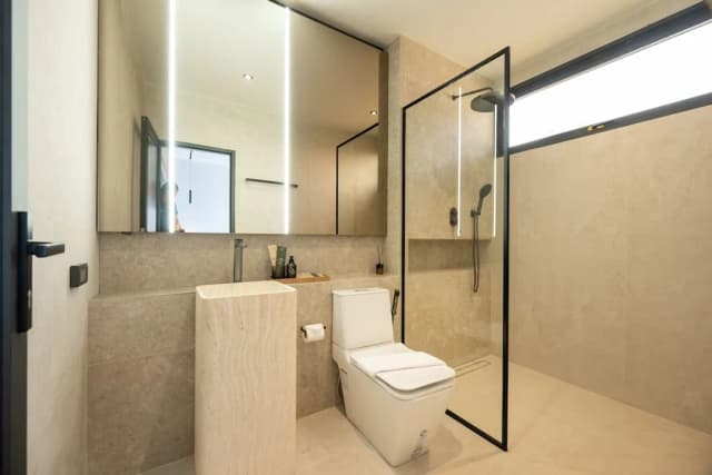 Shan Villas Sukhumvit-小型顶层房, 2 间卧室, 热水浴缸, 城市景观-36