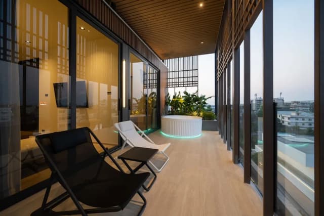 Shan Villas Sukhumvit-行政套房, 2 间卧室, 热水浴缸, 城市景观-31