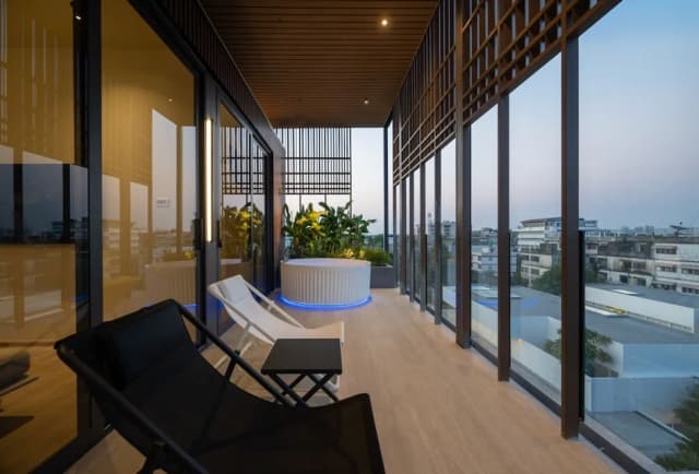 Shan Villas Sukhumvit-行政套房, 2 间卧室, 热水浴缸, 城市景观-32