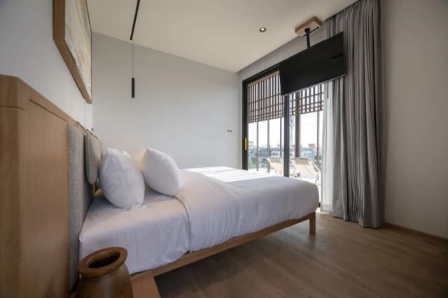 Shan Villas Sukhumvit-行政套房, 2 间卧室, 热水浴缸, 城市景观-22