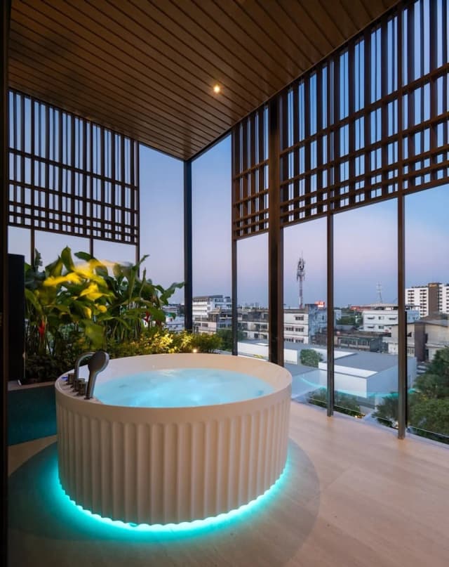 Shan Villas Sukhumvit-行政套房, 2 间卧室, 热水浴缸, 城市景观-30