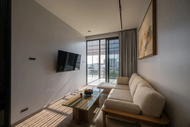 Shan Villas Sukhumvit-行政套房, 2 间卧室, 热水浴缸, 城市景观-13