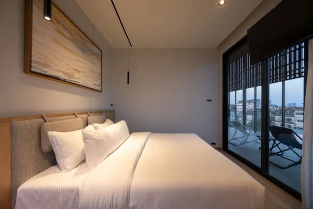 Shan Villas Sukhumvit-行政套房, 2 间卧室, 热水浴缸, 城市景观-25