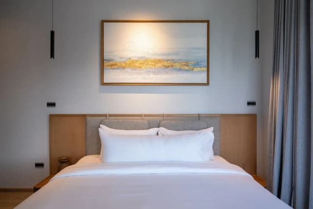 Shan Villas Sukhumvit-小型顶层房, 2 间卧室, 热水浴缸, 泳池景观-5