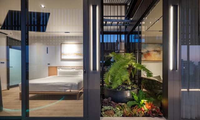 Shan Villas Sukhumvit-小型顶层房, 2 间卧室, 热水浴缸, 泳池景观-19