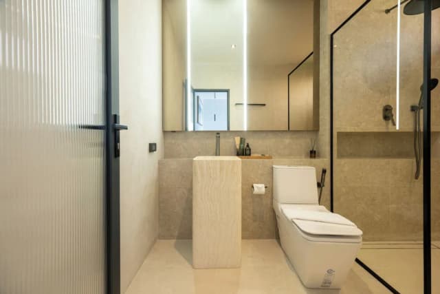 Shan Villas Sukhumvit-小型顶层房, 2 间卧室, 热水浴缸, 泳池景观-38