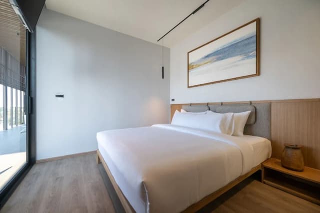 Shan Villas Sukhumvit-小型顶层房, 2 间卧室, 热水浴缸, 泳池景观-14