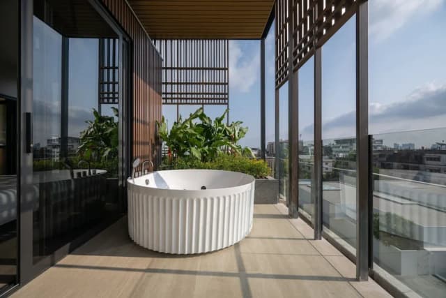 Shan Villas Sukhumvit-总统顶层房, 6 间卧室-9