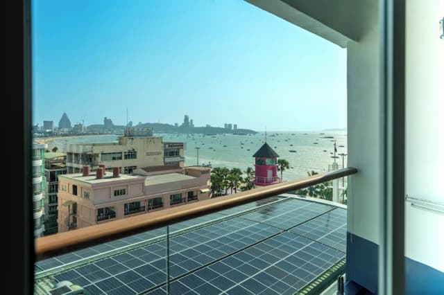 芭堤雅 A1 皇家遊輪酒店 - SHA Extra Plus 認證-Cruise Cabin (Partial Seaview) King Bed-2