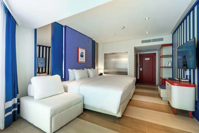 芭堤雅 A1 皇家遊輪酒店 - SHA Extra Plus 認證-Cruise Cabin Super King Bed-7