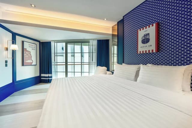 芭堤雅 A1 皇家遊輪酒店 - SHA Extra Plus 認證-Cruise Cabin Super King Bed-1