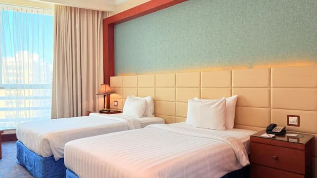 선데이 호텔 알 바르샤, 두바이, 몰 오브 더 에미리츠-이그제큐티브 트윈룸-15