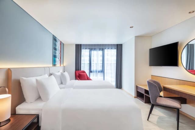 Best Western Click Sathorn 11 Bangkok-高級客房, 2 張單人床, 非吸煙房-4