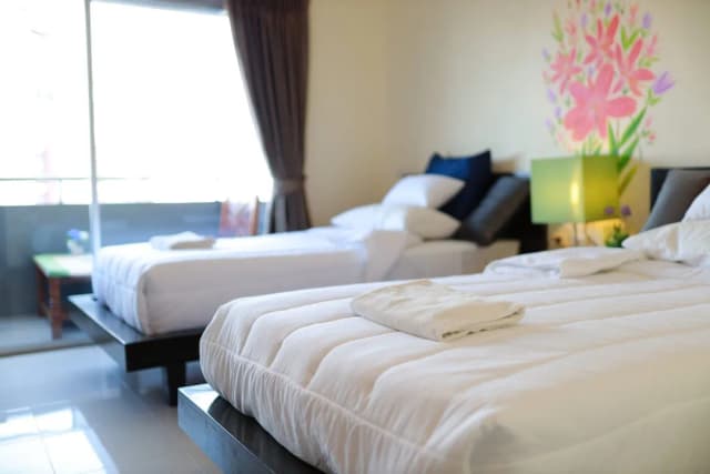 TYCOON PLACE GARDEN-舒适双床房, 多张床, 公园景观-1