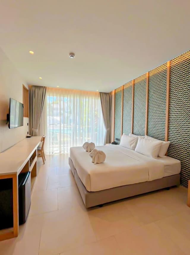 Peach Hill 度假村-豪華客房, 城市景-4