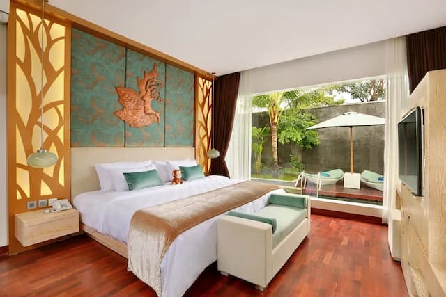 金巴蘭葉子飯店-Spearmint - One Bedroom Pool Villa, King Bed-2