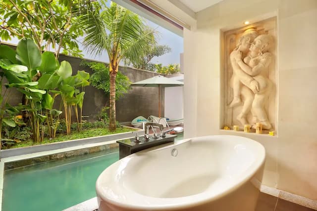 金巴蘭葉子飯店-Spearmint - One Bedroom Pool Villa, King Bed-17