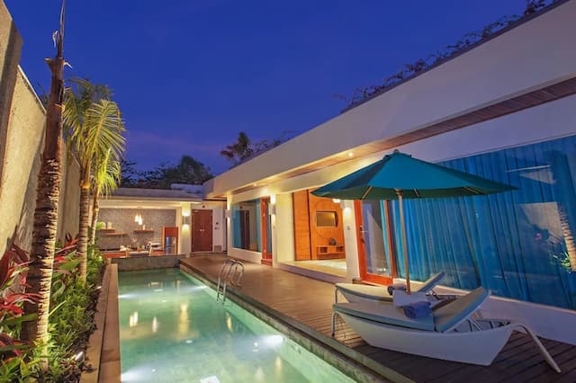 金巴蘭葉子飯店-家庭別墅, 2 間臥室, 私人泳池 (Sage)-6