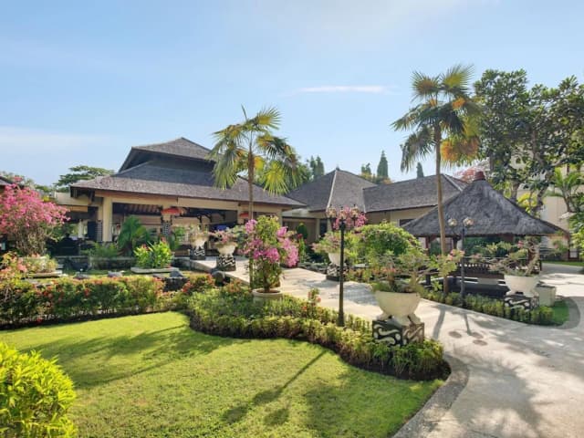 峇里島努沙杜瓦諾富特飯店-豪華客房, 1 張特大雙人床, 陽台-3