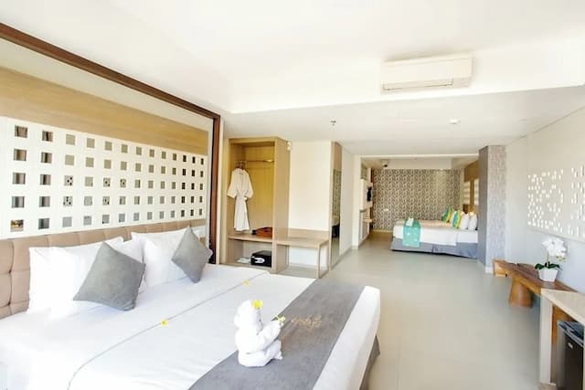 짐바란 베이 비치 리조트 & 스파-Condong Family Suite, 1 Queen & 2 Twin Beds-5