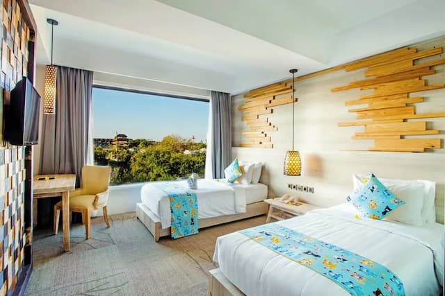 짐바란 베이 비치 리조트 & 스파-Kecak Suite, 2 Bedrooms, Living Room & Balcony-4