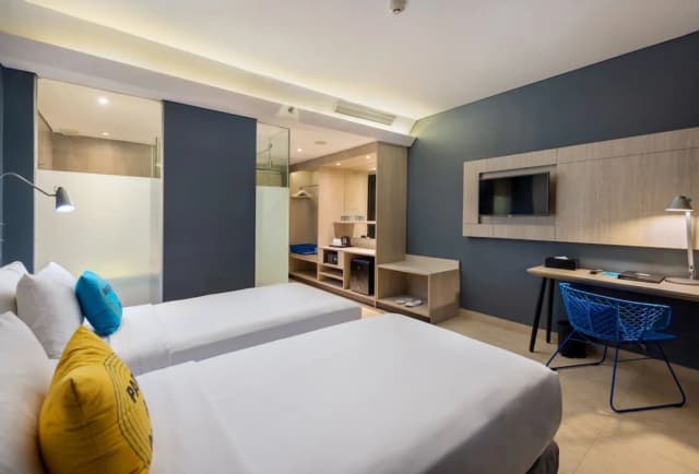 Solia Legian Bali-尊贵双人房或双床房, 阳台 (Solia Premier)-4