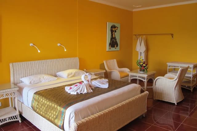 塔納梅拉藝術渡假村-豪華開放式客房, 陽台-1